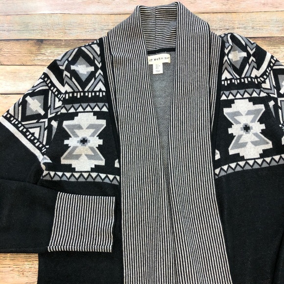 if it were me Sweaters - if it were me Aztec Cardigan Sweater